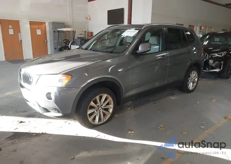 2013 BMW X3 xDrive28I from USA, damaged, VIN 5UXWX9C51D0A10593